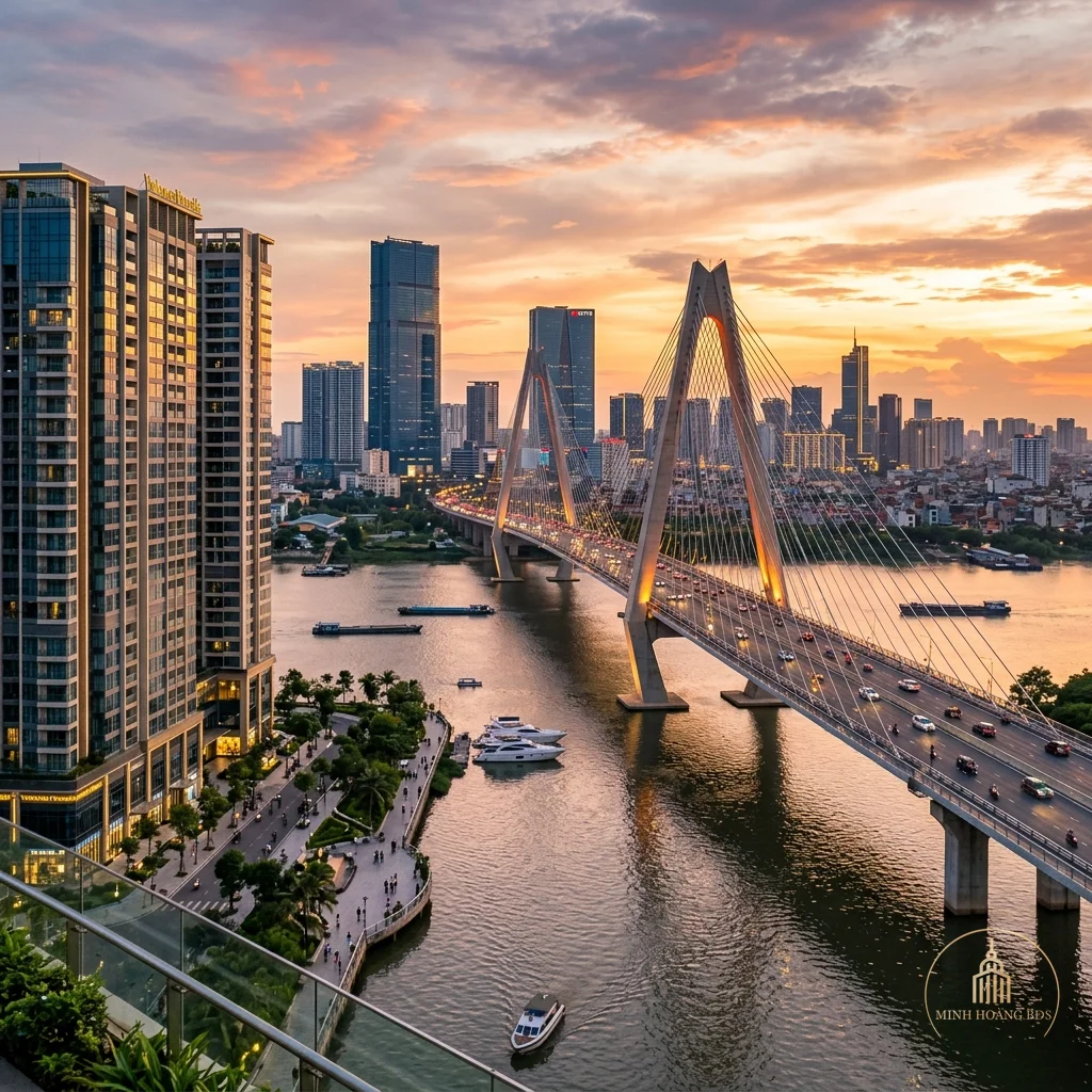 Cầu Tứ Liên, Trần Hưng Đạo: Tăng tốc Bất động sản phía Đông Hà Nội