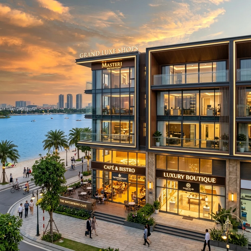 Có nên đầu tư Shop chân đế Masteri Waterfront & Masteri Lakeside thời điểm này?
