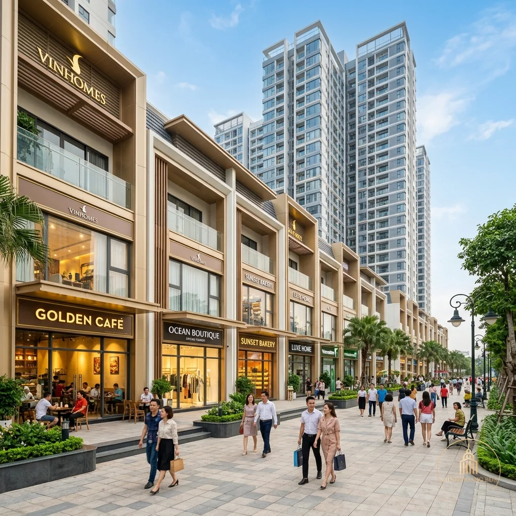 Đánh giá biên độ lợi nhuận và dòng tiền thực tế của Shop chân đế Sapphire Vinhomes Ocean Park 1